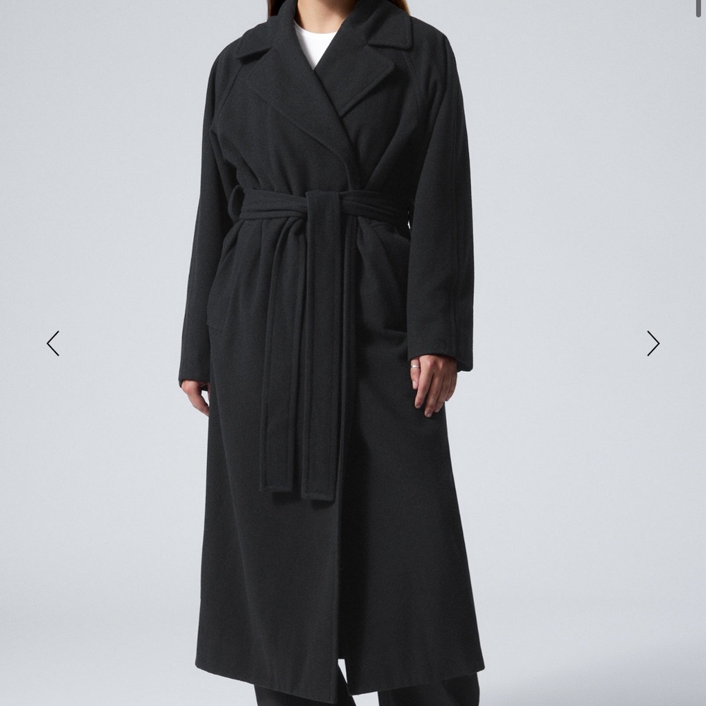 Weekday Kia Oversized Wool Blend Coat
